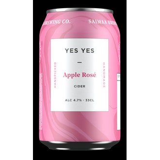 Yes Yes Rosé Apple Cider 4,7% siideri 0,33l tölkki