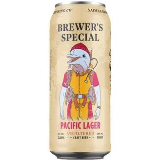 Brewer\'s Pacfic Lager 0,5L Tlk 2,8%