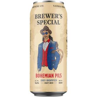 Brewer\'s Special Bohemian Pils 5,2% 0,5l
