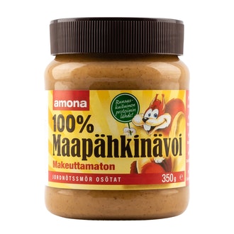 Amona 350g makeuttamaton maapähkinälevite