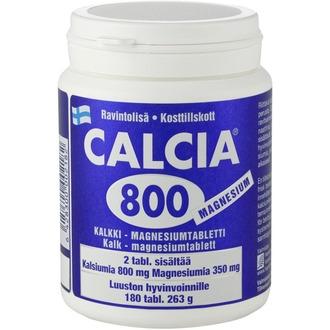 Calcia 800 Magnesium kalkki-magnesiumtabletti 180 tabl. 262 g