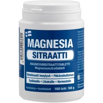 Magnesia Sitraatti 300 magnesiumsitraattitabletti 160 tabl. 168 g