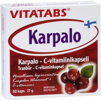 Vitatabs Karpalo karpalo-C-vitamiinikapseli 60 kaps
