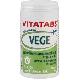 Vitatabs Vege vitamiini-hivenainetabletti 90 tabl