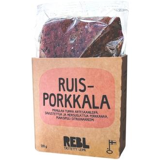 Rebl Eats Ruis-Porkkala täytetty leipä 195g
