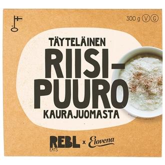 Rebl Eats Täyteläinen Riisipuuro Kaurajuomasta 300g