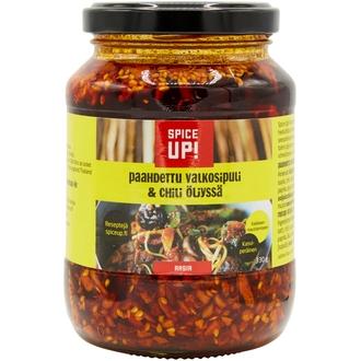 Spice Up! Paahdettu valkosipuli & chili öljyssä 330g