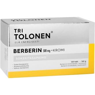 Tri Tolonen Berberin+Kromi 120Tabl