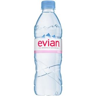 Evian luontainen kivennäisvesi PET 0,5l