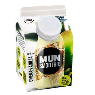 Munax MunSmoothie Omenan ja vaniljan makuinen välipalajuoma 300ml