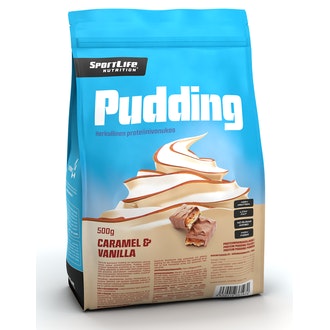 SportLife Nutrition Pudding 500g vanilja-karamelli proteiinivanukas