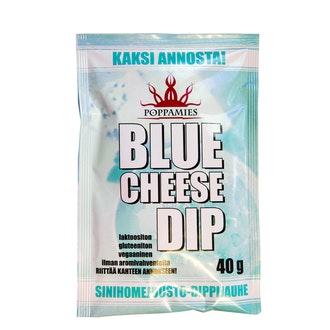 Poppamies Blue Cheese Dip 40g sinihomejuusto-dippijauhe
