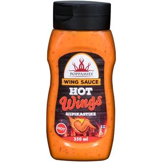 Poppamies Wing sauce hot siipikastike 340g