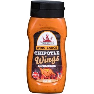 Poppamies Wing sauce chipotle siipikastike 340g