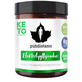 Puhdistamo Elektrolyyttijauhe - Sitruuna Lime 120G