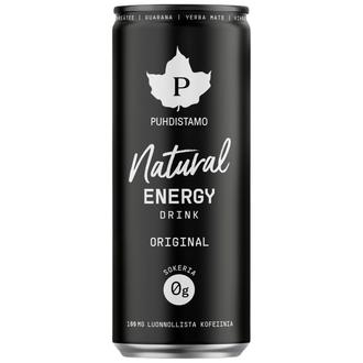 Puhdistamo Natural Energy Drink - Original 330 ml