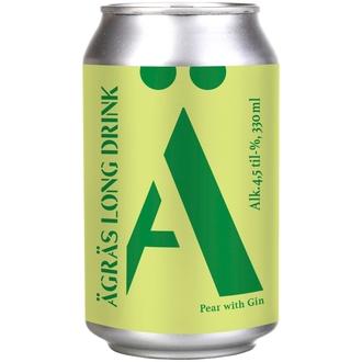 Ägräs Long drink Pear with gin 4,5% 33cl tölkki