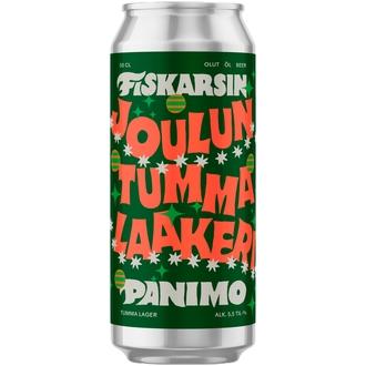 Fiskarsin Panimo Joulun Tumma Lager 5,5% 50cl tölkki