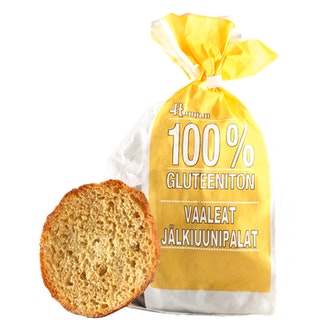 Hannun 100% Gluteeniton Vaalea Jälkiuunipala