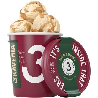 3 Kaveria Laktoositon Pipari & Taikina jäätelö 500ml/400g