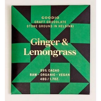 Goodio 48G Ginger & Lemongrass 59% Suklaa