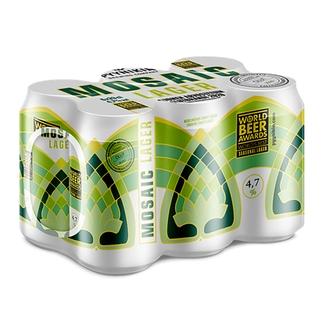 6 x Pyynikin Brewing Company Mosaic Lager 4,7% olut 0,33l