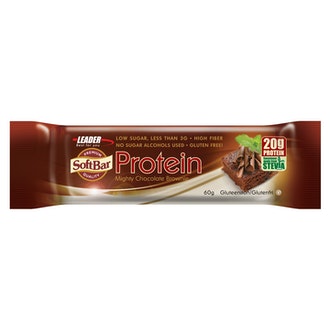 Leader SoftBar proteiinipatukka 60g suklaakakku gluteeniton