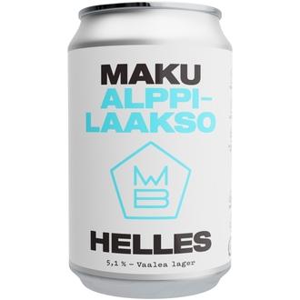 Alppilaakson Helles 5,1 % 0,33 L TLK