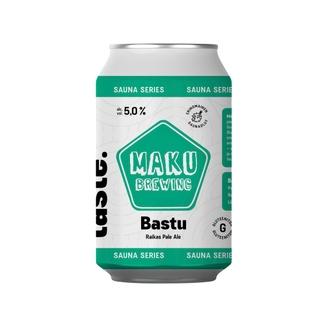 Maku Brewing Bastu Pale Ale 5% 0.33l olut tölkki