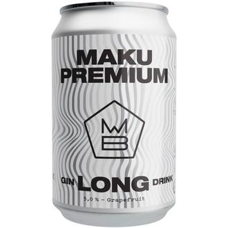 Maku Brewing Premium Gin Long Drink 5,0% 0.33l tölkki