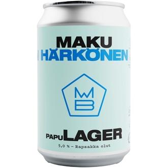 Maku Brewing Härkönen lager olut 5% 0,33l tölkki