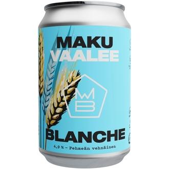 Maku Brewing Vaalee Blanche 4,9% olut tlk