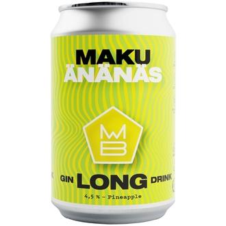 Maku Brewing pineapple gin long drink 4,5% 0,33l tlk