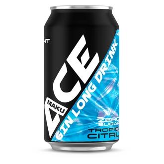 Maku ACE Tropical Citrus Gin Long Drink 4,5% 0,33l tlk, sokeriton