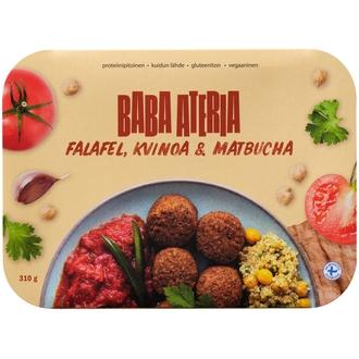 Baba Ateria 310g, Falafel, kvinoa & matbucha