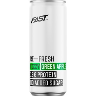 Fast Re-Fresh Protein Fizzy Green Apple 0,33l