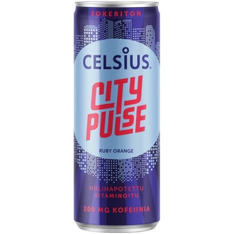 Celsius City Pulse Ruby Orange 0,355l