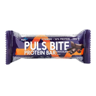 Puls Bite vähäsokerinen proteiinipatukka chocolate 35g