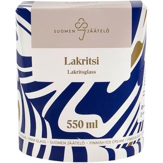 Suomen Jäätelö Lakritsijäätelö 550Ml