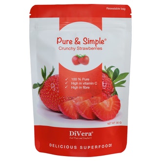 DiVera Crunchy Strawberries 30g