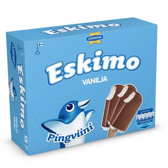Eskimo puikko 15x32g vanilja lakt monipa