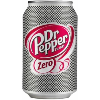 Dr Pepper Zero 0,33l