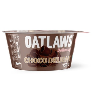 Oatlaws Delicacy Choco Delight kaurapohjainen vanukas 150g