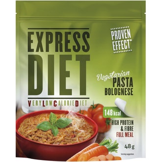 LEADER Express Diet 48g kasvis Bolognese pasta-ateria-aines.