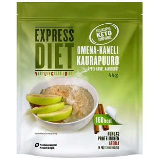 LEADER Express Diet ateria-aines omena-kanelikaurapuuro 44g