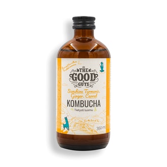 The Good Guys Kombucha Sunshine Turmeric kurkuma-inkivääri-porkkana 0,35l luomu