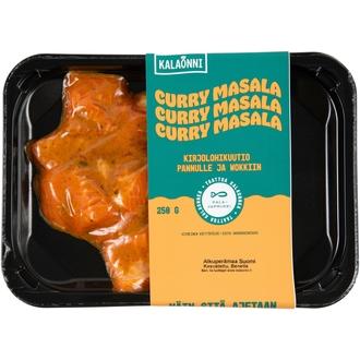 Kalaonni Curry Masala kirjolohikuutio 250 g