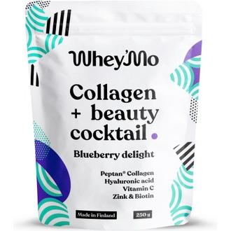 Whey’Mo Whey´Mo Collagen Coctail Mustikka Juomajauhe