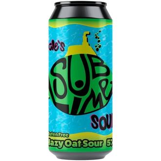 Uncle\'s SubLime Oat Sour w/ Lime 5% 0,44 L TLK