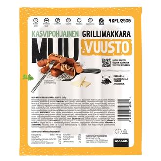 MUU Kasvigrillimakkara Vuusto 250 g